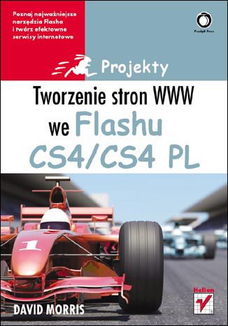 Tworzenie stron WWW we Flashu CS4/CS4 PL. Projekty David Morris - okladka książki
