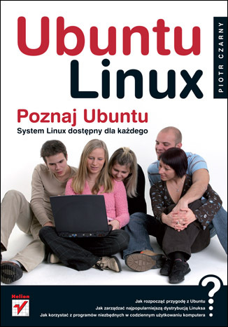 Ubuntu Linux Piotr Czarny - okladka książki