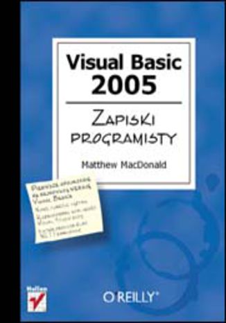Visual Basic 2005. Zapiski programisty Matthew MacDonald - okladka książki