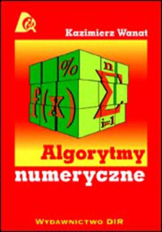 Algorytmy numeryczne Kazimierz Wanat - okladka książki