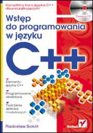 Wstęp do programowania w języku C++ Radosław Sokół - okladka książki