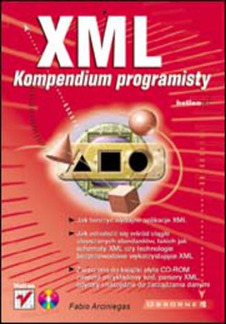 XML Kompendium programisty Fabio Arciniegas - okladka książki