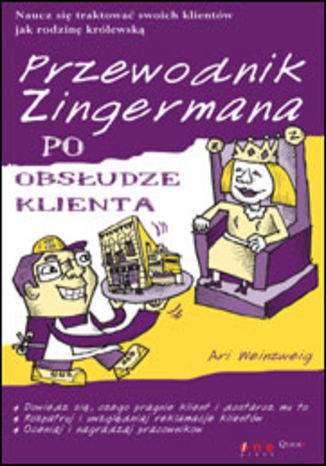 Przewodnik Zingermana po obsłudze klienta Ari Weinzweig - okladka książki