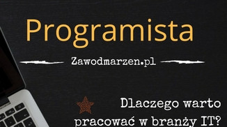 Okładka - Zawód marzeń. Zostań programistą branży IT - Sebastian Dąbrowski