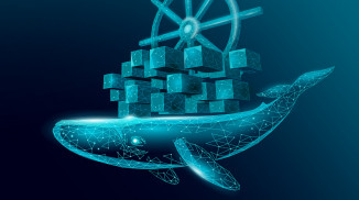 Okładka - Docker. Kurs video. Optymalizacja konteneryzacji - Piotr Chudzik