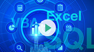 Okładka - Excel VBA. Kurs video. Budowanie procesu automatycznego raportowania - Daniel Brzózka