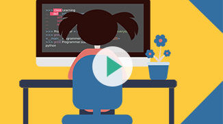 Okładka - Python dla dzieci i młodzieży. Kurs video. Jak uczyć się programowania - pierwsze kroki - Zofia Matusiewicz