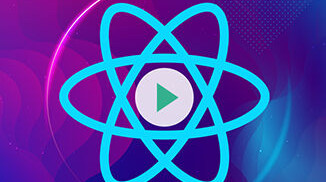 Okładka - React. Kurs video. Najpopularniejszy framework JavaScript od podstaw - Patryk Łuba