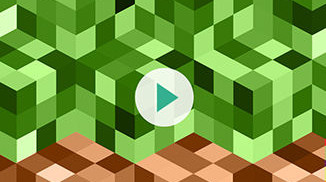 Okładka - Zagraj z nami w Minecraft. Kurs video. Pierwsze kroki - Bartosz Danowski, Jakub Danowski