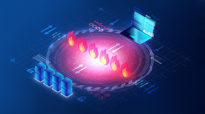 Okładka - Firewall. Kurs video. Bezpieczeństwo sieci firmowej - Adam Józefiok