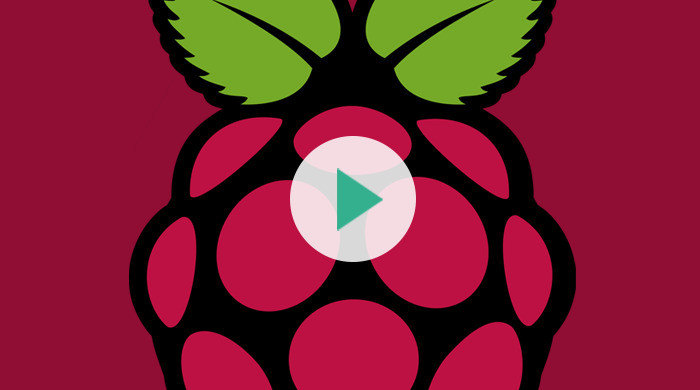 Okładka - Raspberry Pi. Kurs video. Praktyczne zastosowanie popularnej maliny - Łukasz Kaźmierczak
