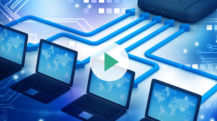 Okładka - Mikrotik. Kurs video. Przygotowanie do egzaminu MTCRE - Jacek Mielnik