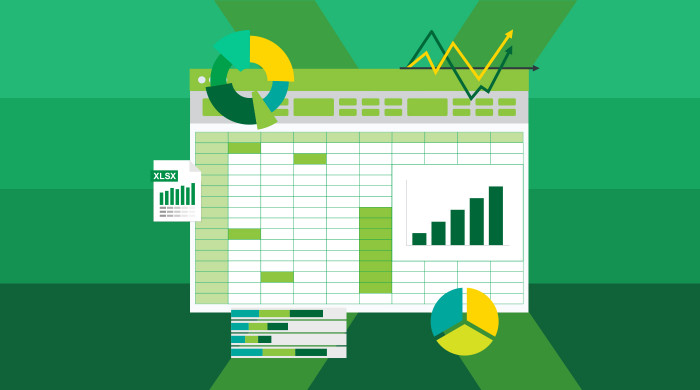 Okładka - Microsoft Excel. Kurs video. Wykresy i wizualizacja danych - Sebastian Godziszewski