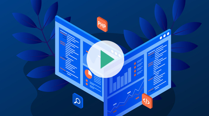 Okładka - PHP 8. Kurs video. Piszemy pierwsze skrypty! Poziom podstawowy - Jarosław Baca
