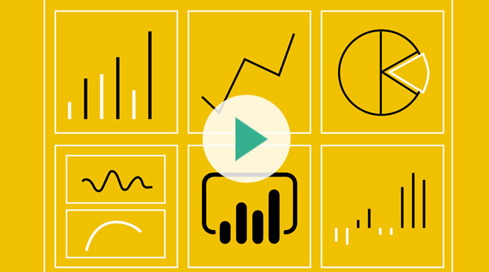 Okładka - Power BI Desktop. Kurs video. Wykorzystanie narzędzia w analizie i wizualizacji danych - Marcin Paluszkiewicz