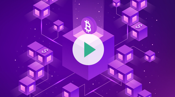 Okładka - Blockchain. Kurs video. Cyfrowa ewolucja w świecie finansów - Tomasz Waszczyk