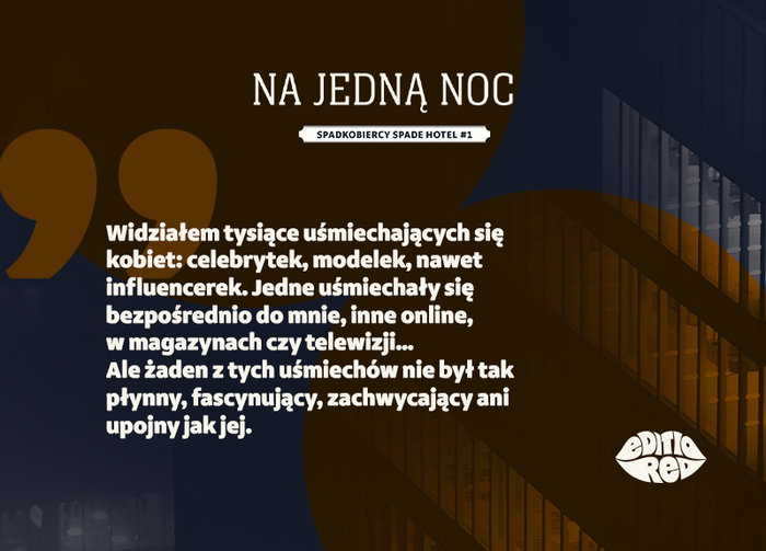 Na jedną noc. Spadkobiercy Spade Hotel #1 Marni Mann - książka, ebook