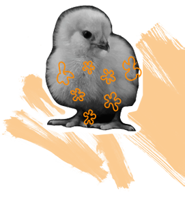 Grafika z ręką po lewej stronie