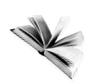 Książka koło ikon social mediów