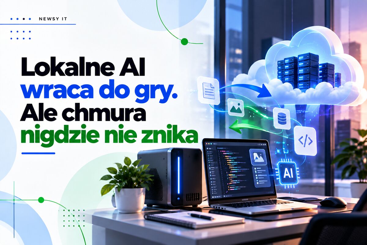 Newsy IT: Lokalne AI wraca do gry. Ale chmura nigdzie nie znika