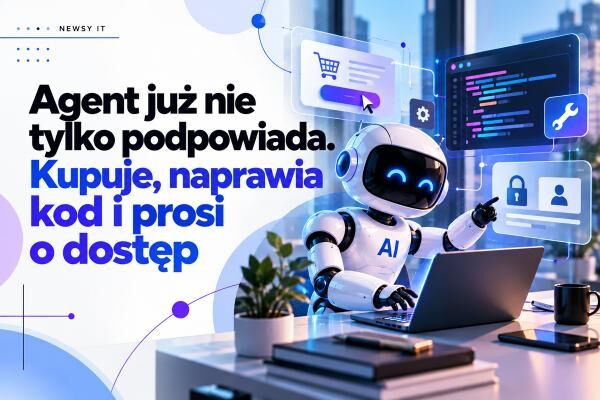 Newsy IT: Agent już nie tylko podpowiada. Kupuje, naprawia kod i prosi o dostęp