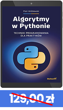 Okładka ebooka: Algorytmy w Pythonie. Techniki programowania dla praktyków