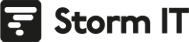 Grafika z logotypem Storm IT