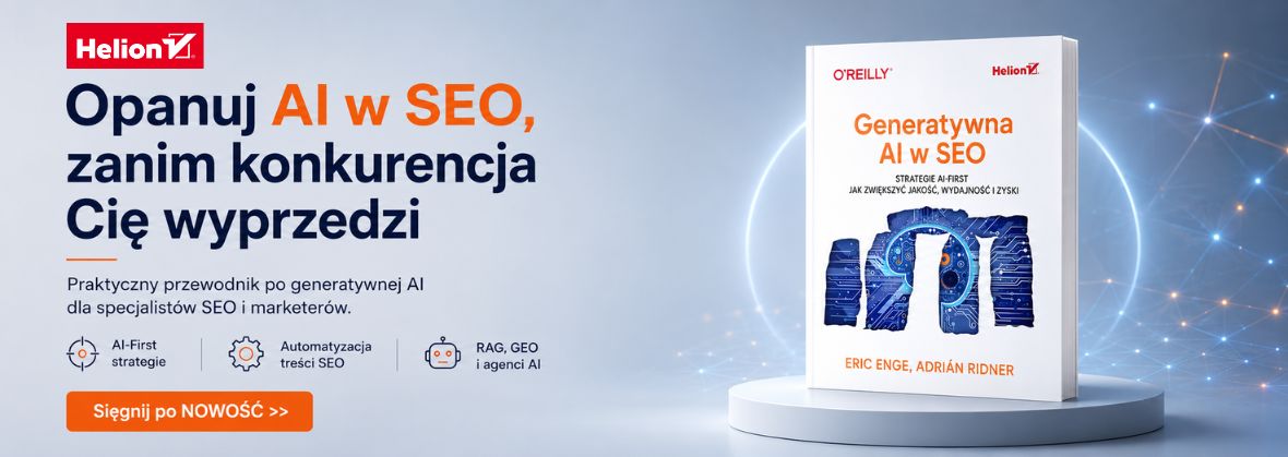 AI w seo, okładka książki AI, SEO