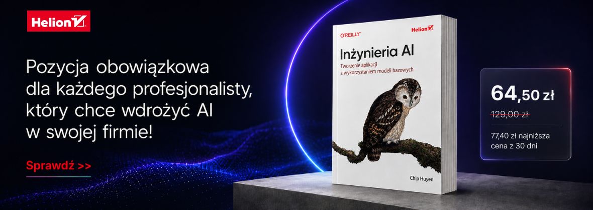 okładka książki o AI, Inżynieria AI, programowanie