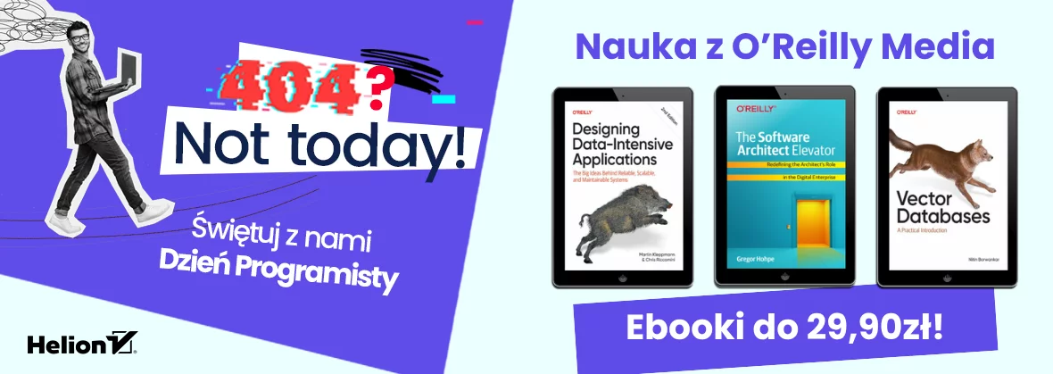 Nauka z O'Reilly Media [Ebooki do 29,90zł]