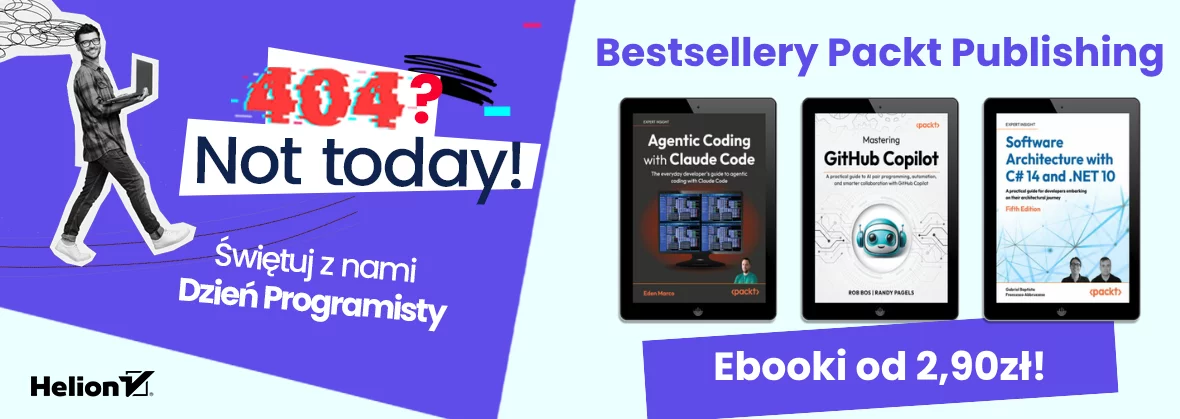 Bestsellery Packt Publishing [Ebooki od 2,90zł]