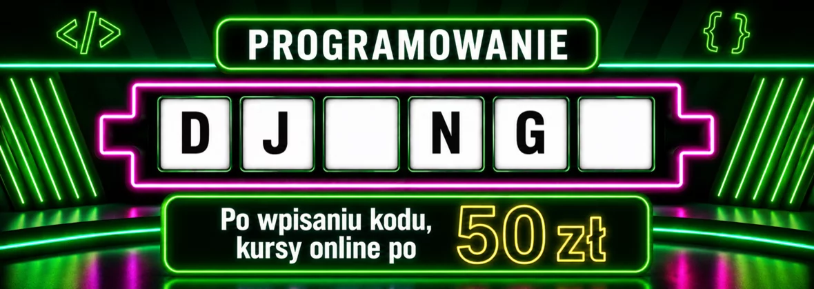 Kursy z programowania po 50 zł