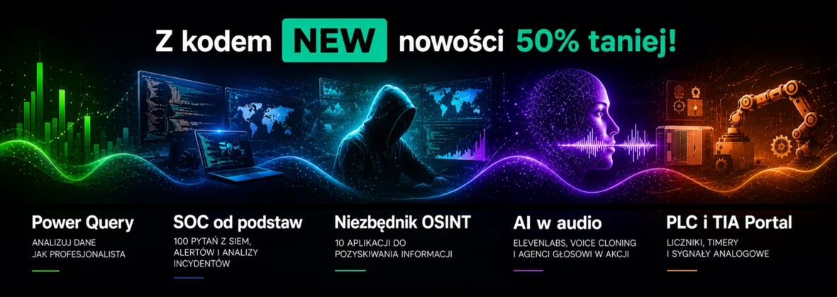 Nowości kursowe -50%