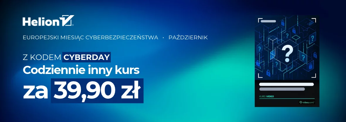 Codziennie inny kurs za 39,90 zł | Europejski Miesiąc Cyberbezpieczeństwa