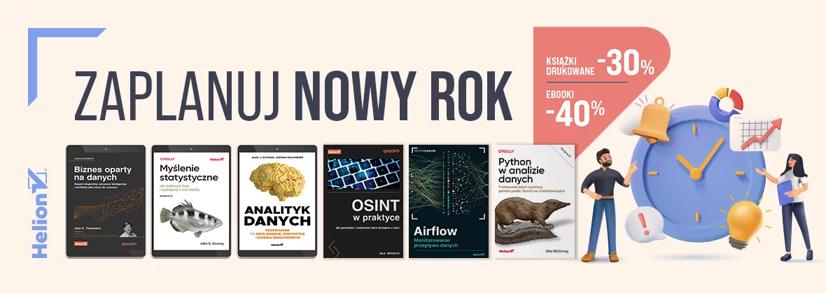 Zaplanuj Nowy Rok! [książki drukowane -30%, ebooki -40%]