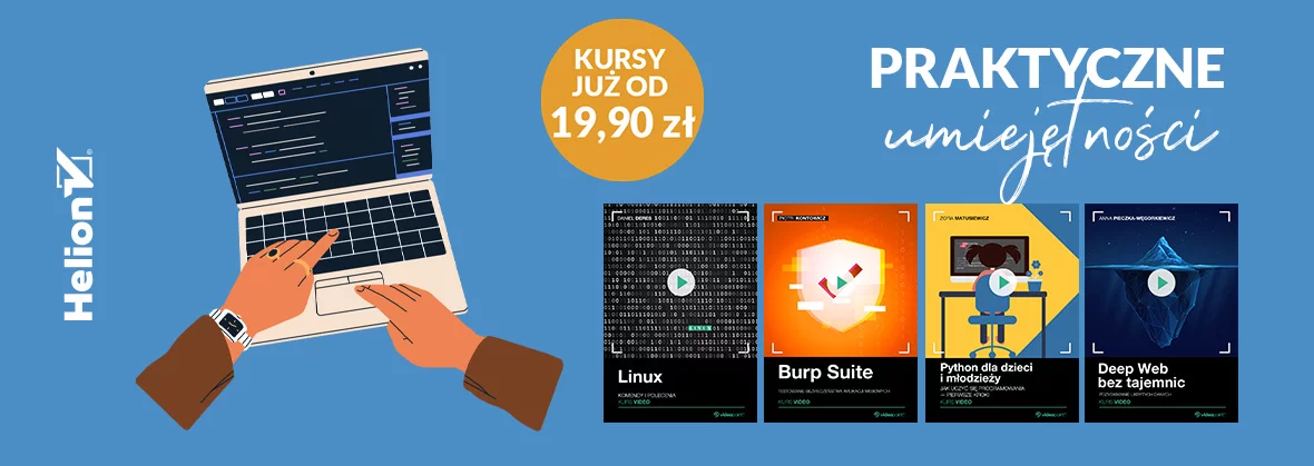 Praktyczne umiejętności - kursy od 19,90 zł!