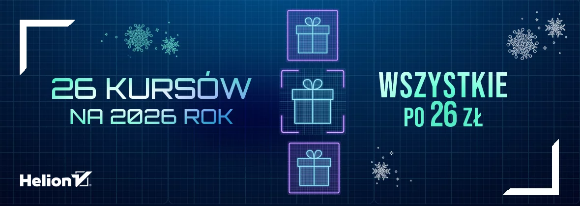 26 kursów na 2026 rok. Każdy po 26 zł!