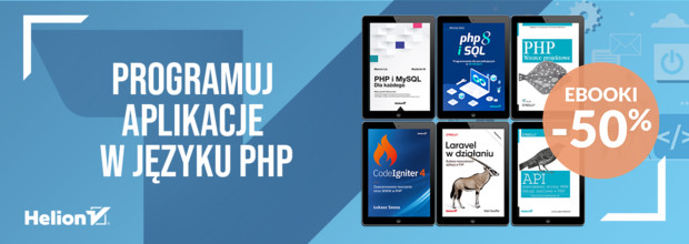 Programuj aplikacje w języku PHP [Ebooki -50%]