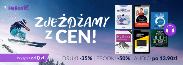 Zje�d�amy z cen! [Ksi��ki drukowane -35%| Ebooki -50%| Audiobooki po 13,90z�]