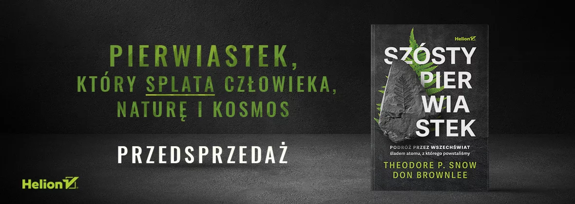 Szósty pierwiastek, węgiel, książka popularnonaukowa