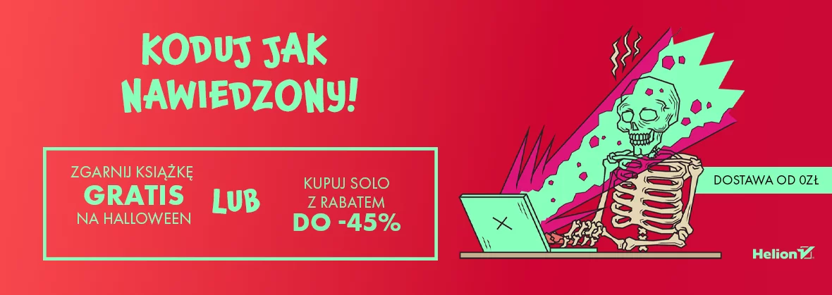 Koduj jak nawiedzony! [Zgarnij książkę GRATIS na Halloween!]