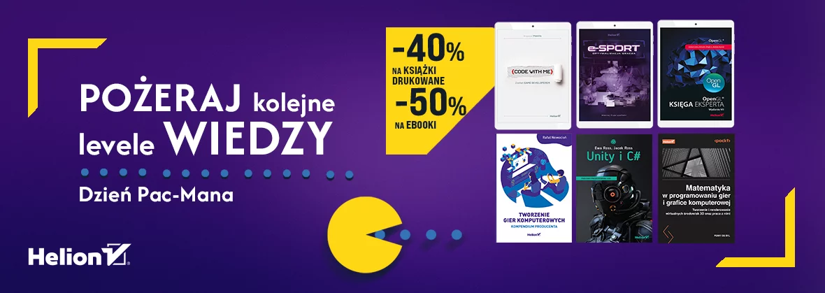 Pożeraj kolejne levele wiedzy - dzień Pac-Mana