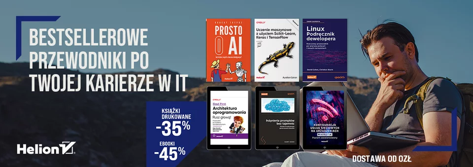 Bestesellerowe Przewodniki po Twojej karierze w IT [Do -45%]