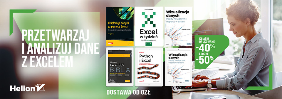 Przetwarzaj i analizuj dane z Excelem ~ Dzień Arkusza Kalkulacyjnego [do -50%]