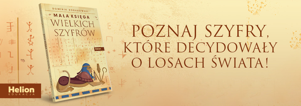 Mała księga wielkich szyfrów kod szyfr cezara kryptologia kryptografia szpiedzy historia cezar