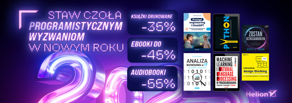 Staw czoła programistycznym wyzwaniom w Nowym Roku [Do -55%]