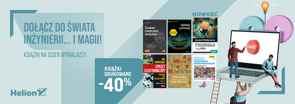 Dołącz do świata inżynierii... i magii! ~ Książki na Dzień Wynalazcy -40%