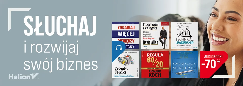 Słuchaj i rozwijaj swój biznes [Audiobooki -70%]