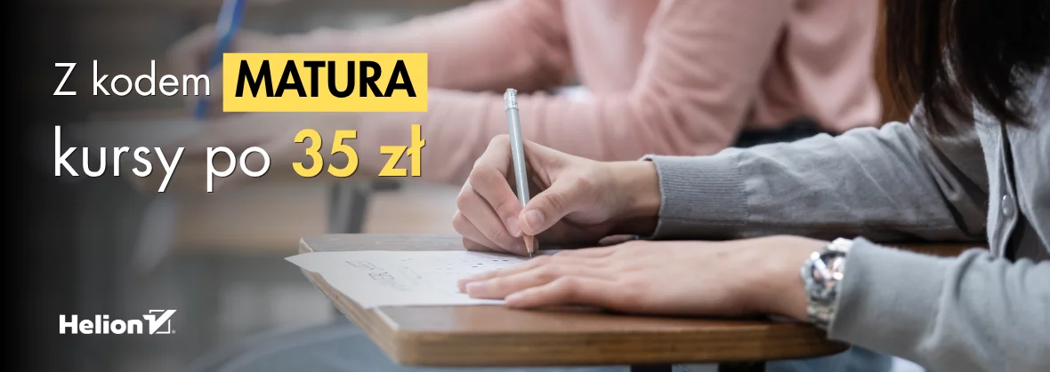 Z kodem MATURA kursy po 35 zł