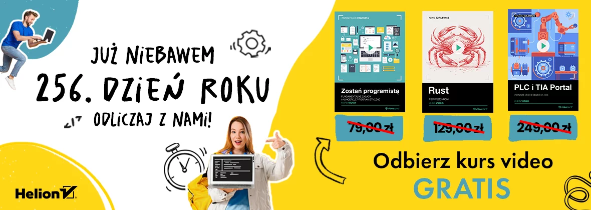 Odliczamy do Dnia Programisty - odbierz kurs video gratis!